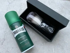 Tradera Proraso Rinfrescante Rakskum & Rakborste - Nytt oanvänt> Hårpleje