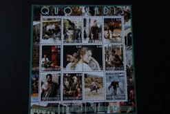 Tradera QUO VADIS, Film från 1951, Postfriskt frimärksblock, 12 olika frimärken| Resten Af Verden