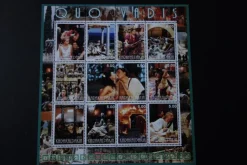 Tradera QUO VADIS, Film från 1951, Postfriskt frimärksblock, 12 olika frimärken| Resten Af Verden