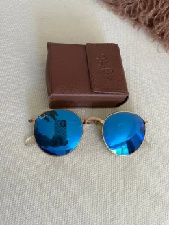 New Ray-Ban Round Metal Folding Solbriller