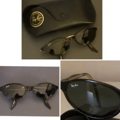 Clearance Ray-Ban Solglasögon Handgjorda Italien W2958 BL Sidestreet Cats Solbriller