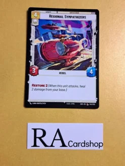 Tradera Regional Sympathizers Common 243/252 Spark of the Rebellion (SOR) Star Wars Unli> Star Wars
