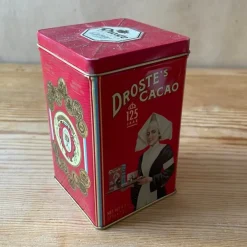 Tradera Retro Droste cacao plåtburk> Metalemballage