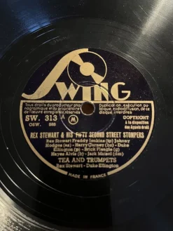 Tradera Rex Stewart. Swing 313.| Grammofonplader