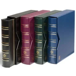 Tradera Ringbinder OPTIMA, in classic design incl. slipcase, black| Tilbehør