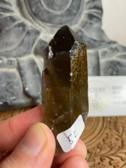 Tradera Rökkvarts rå spets 6-8cm> Ædelsten