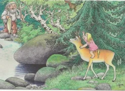 Tradera ROLF LIDBERG - TROLLKORT NR 60200 - RÅBOCKEN| Generelle Motiver