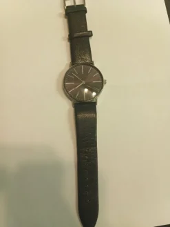 Tradera SAAB armbandsur med svart Läderarmband Gripen Saab> Fly