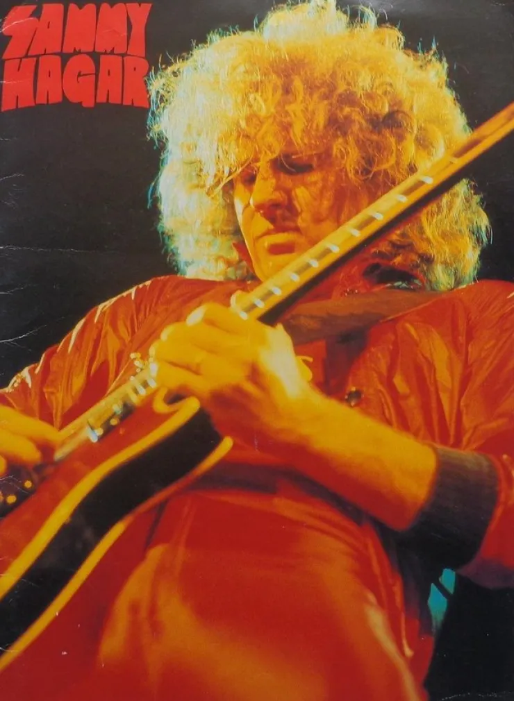 Tradera SAMMY HAGAR 'UK Tour 1982' UK tour book| Merchandise