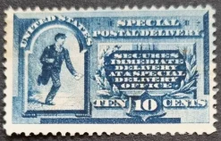 Tradera Scott E1 MNG Special Delivery KV $375. Se besk.för förkort| Nordamerika