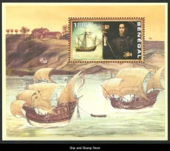 Tradera Senegal | Mi Block 67 | Postfriskt| Afrika