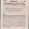 Clearance SFS 1848-53 Af Riksdagen åtagne Bewillning [beskattning] Antikkens Litteratur