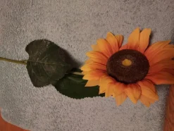 Best Sale Sidenblommor SOLROS gul Längd ca 48 cm Andet Tilbehør