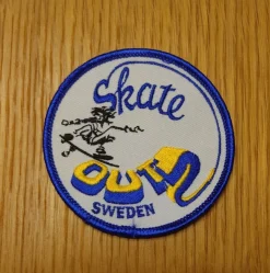 Best Skate Out - Patch - Tygmärke - Vintage - Skateboard - Snowboard Stofmærker & Pins