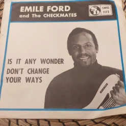 Tradera Skivfodral Emile Ford| Pladeomslag