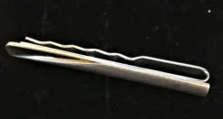 Tradera SLIPSNÅL I SILVER MED GULD DEKOR> Slipsenåle