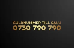 Tradera Säljer Ett Exklusivt Guldnummer – Lägg Ditt Bud Nu! 0730 790 790> Mobiltilbehør
