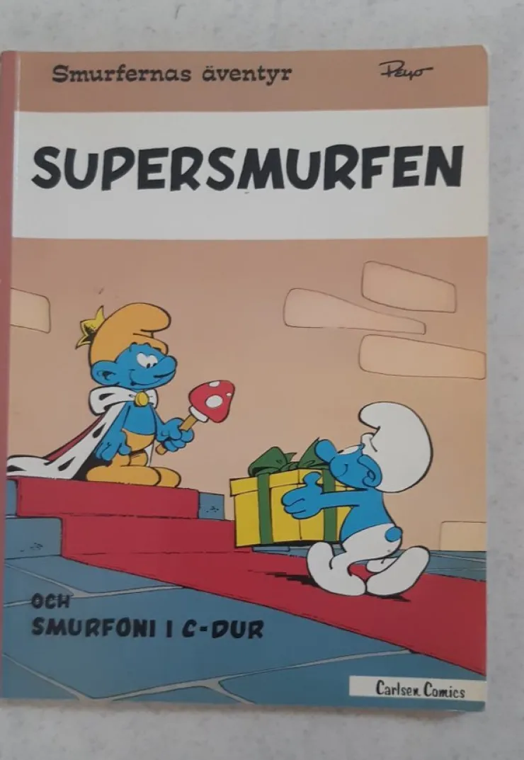 Fashion Smurfarna seriealbum nr 4 Svenske Serier