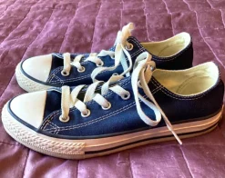 Best Sale Sneakers 34 Converse All Star Youth Skor Mörkblå Vit Børnesko & Babysko