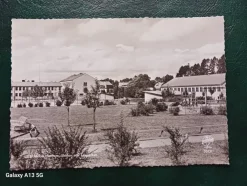 Tradera Spånga. Skola. Förlag pressbyrån nr 30131. 1960 tal| Svenske Landskaber