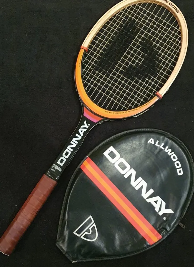 Tradera Spännande Donnay (Allwood) Björn Borg, tennisracket> Tennis