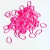Tradera 100st Gummiband / Hårsnoddar - ROSA> Hårpleje