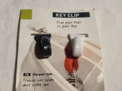 Shop 2st krokar/clips att sätta inuti sin väska för att snabbt hitta nycklarna Andet Tilbehør