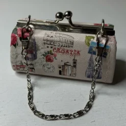 New Söt liten portmonnä i form av en mini handväska. Från Kroatien. Ny oanvänd Andet Tilbehør