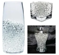 Tradera 4000st Transparent Vatten kristaller Vattenpärlor 1cm| Andet Til Haven