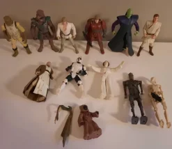 Tradera STAR WARS lot - 12st figurer paket - Hasbro Kenner 1996 -1999> Star Wars