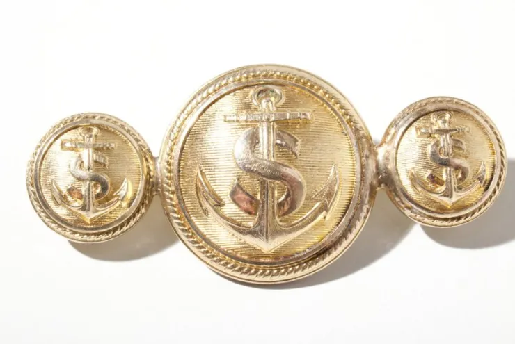 Tradera Stockholms Rederi AB Svea, Sporrong, Brosch Nålmärke #589| Båd- & Skib-memorabilia