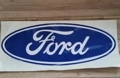 Tradera Stor Ford Logotyp Dekal> Klistermærker & Stickers