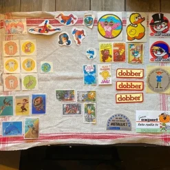 Tradera Stor samling retro klistermärken/dekaler från 70-80-talet> Klistermærker & Stickers