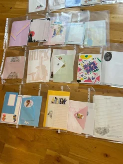 Tradera Stort parti brevpapper och kuvert> Kuverter & Brevpapir