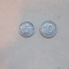 Tradera Östtyskland / DDR 5 och 10 pfennig (1949)| Udenlandske Mønter