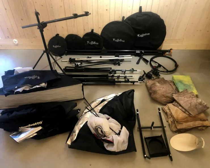 Tradera Studioutrustning i mängder / Elinchrome| Fotoudstyr