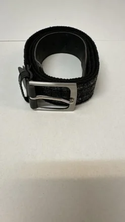 Best Sale Svart bälte, storlek 115CM Bælter & Livremme