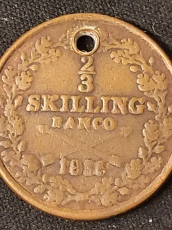 Tradera Svensk mynt från 1816| Svenske Mønter