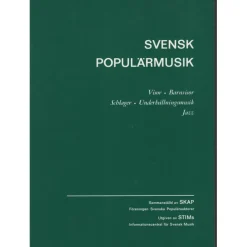 Tradera Svensk populärmusik : visor, barnvisor, schlager, underhållningsmusik + Suppl.| Musiktidsskrifter & Litteratur