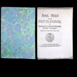 Online Svensk slavhandel: PRIVILEGIUM.. WESTINDISKT HANDELS-COMPAGNIE. RAR, 1786 Antikkens Litteratur