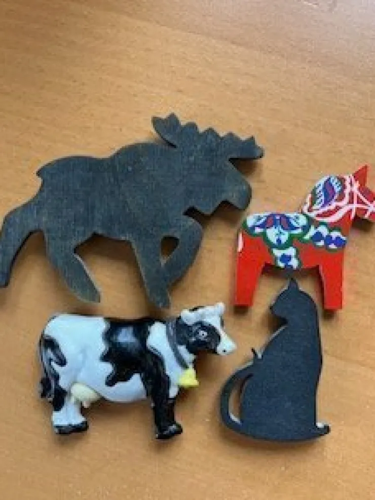 Tradera Svenska djurmagneter> Magneter