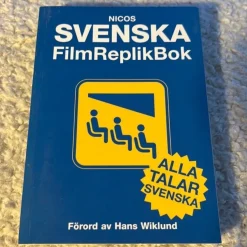 Flash Sale Svenska FilmReplikBok - Alla Talar Svenska av Niccos Drama, Dans, Film & Teater