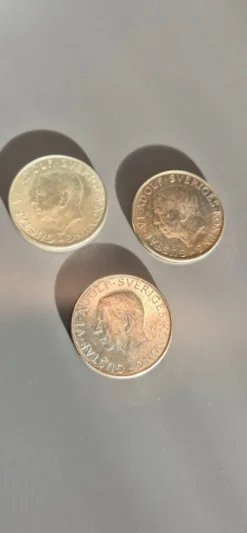 Tradera Svenska jubileumsmynt 10 kronor| Svenske Mønter