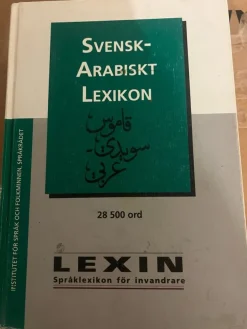 Fashion Svensk-Arabiskt Lexikon Encyklopædier & Leksikon