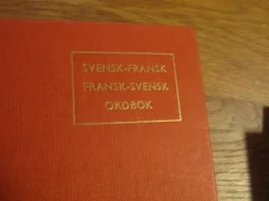 Store Svensk-Fransk/Fransk-Svensk ordbok Encyklopædier & Leksikon