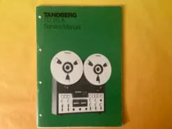 Tradera TANDBERG. BROSCHYR. SERVICE MANUAL. TD 20 A. HI-FI. STEREO. AUDIO. LJUD o BILD> Prislister & Kataloger