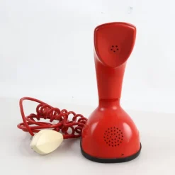 Tradera Telefon, Kobra, LM Eriksson, röd> Fast Telefoni