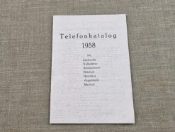 Tradera TELEFONKATALOG 1958> Prislister & Kataloger