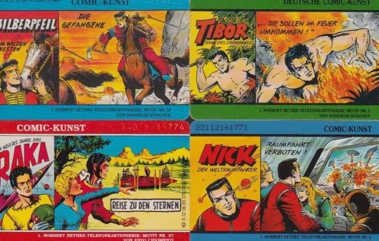 Tradera Telekort tegneserie> Telefonkort