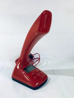 Tradera Telia Kobra Telefon Retro / Vintage Fast Knapptelefon (Röd)> Fast Telefoni